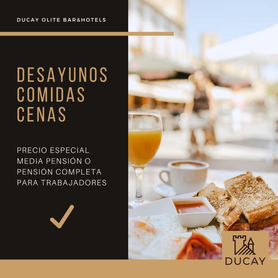 Hotel&Bar Ducay Olite Exterior foto